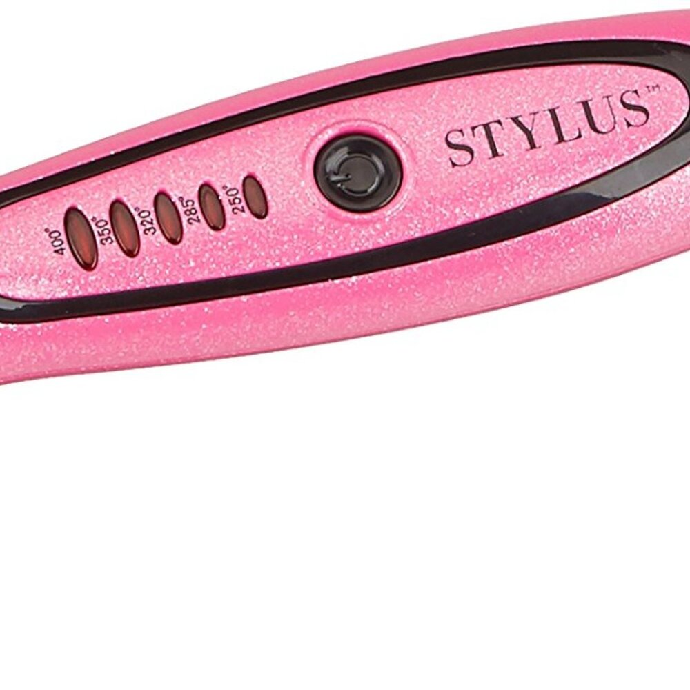 FHI Heat Limited Edition Pink Stylus Thermal Brush Mini Turbo Hair Dryer w glove - Picture 3 of 8